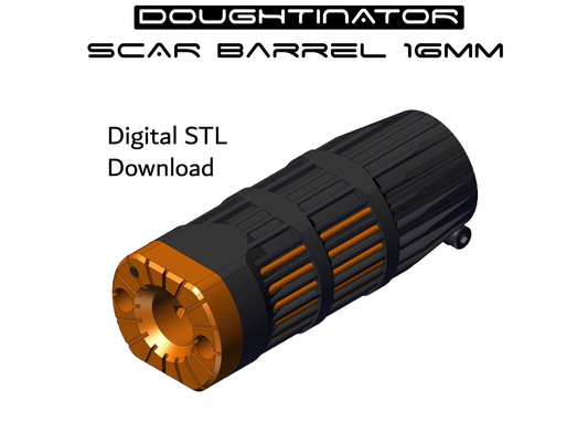 SCAR | 3D Printable Barrel Attachment for Enhanced Accuracy: Digital STL Download