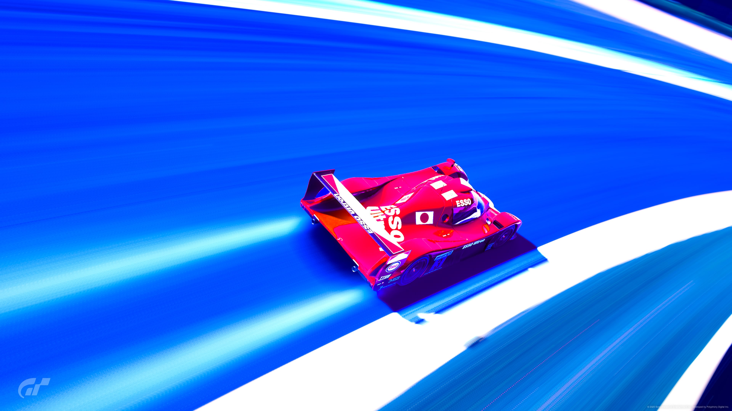 Iconic Toyota GT-One Artwork